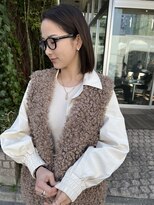 アミー 銀座(Ammy) 2024年の切りっぱなしボブ