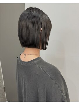 ユノ(juno) ボブとグレージュ