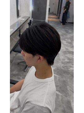 オム ブランシェ(HOMME BLANCHE’) 【Ryo】シースルーバングダウンパーマ