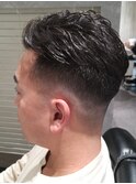 新潟/万代/短髪/フェード/濡れパン/アイロンパーマ/男らしい