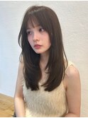 小顔美人レイヤーカット×アッシュカラー30代40代50代