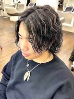 ガーデン 鹿沼店(garden) 波巻きパーマ×メンズミディアム