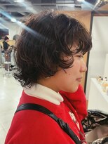 ドットプラス リム(Dot+LIM) （stylist高橋）伸ばしかけショートウルフパーマ