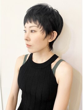 モリオ フロム ロンドン 成増店 【morio成増/一戸】大人かわいいマッシュウルフショート