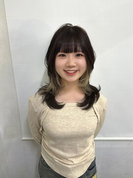 ヘアー アレス(hair ales) レイヤーカットロングレイヤーウルフレイヤー　ミディアムウルフ