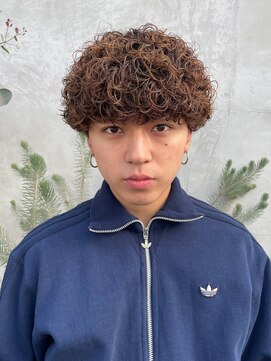 フィフスジングウマエ 原宿(fifth JINGUMAE) プードルパーマスパイラルパーマメンズマッシュウルフ刈り上げ