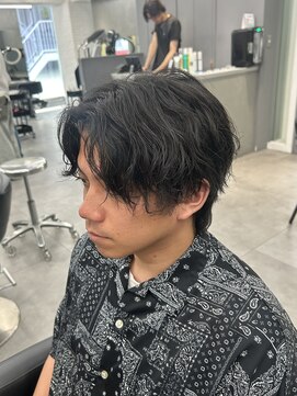 オーバルバイアピッシュ(OVARL by apish) メンズカット/韓国ヘア/メンズパーマ/ニュアンスパーマ