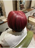 くびれヘア/アプリコットオレンジ/夏のヘアアレンジ/武蔵小杉