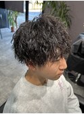 メンズツイストスパイラルパーマ