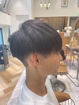 ロンド レグリーズ 立川(Lond leglise) men's/メンズ/メンズカット/韓国/黒染/ブルーブラック/立川