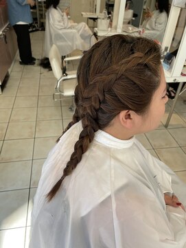 プロデュース 相模原店(Produce) LIVE参戦！ヘアセット