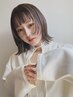 【スタイル限定】フェイスレイヤーボブ+透明感カラー+トリートメント