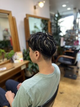 北本 美容室 メンズくせ毛カット