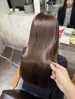 プレバイイオエ 三宮店(pre. by ioe)&nbsp;髪質改善/ココアベージュ/小顔カット/縮毛矯正／レイヤーカット