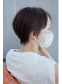 髪質改善耳かけショート白髪ぼかしくびれショート50代60代