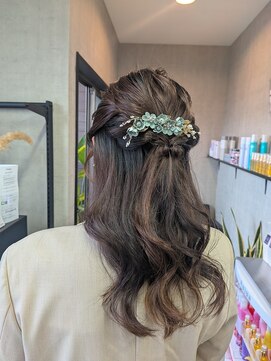 トリコ(ToricO) ハーフアップ