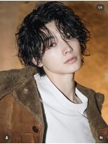 アストラ(ASTRA)&nbsp;MEN’S HAIR/波巻きツイストスパイラル/リバースセンターパート