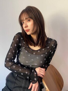 benji 横浜店【ベンジー】 モカブラウンレイヤーミディアム　2