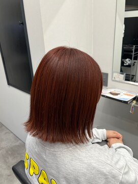 アルター(aL ter) オレンジブラウン［イメチェン/ベージュ/前髪/鎌取］長野歌穂