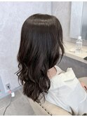 抜け感のあるナチュラルブラウン/レイヤー