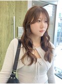 ブリーチなしベージュ