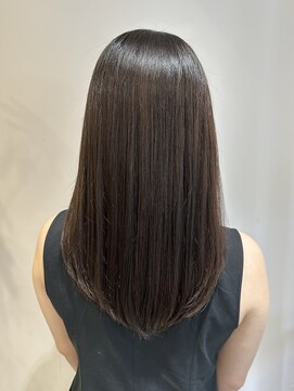 アンベリールフルー(EMBELLIR fleur) 大人の艶髪ロング/ショコラブラウン/地毛風カラー 30代40代50代