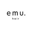 emu.hairのお店ロゴ