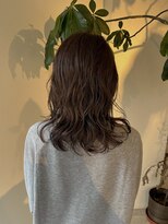 エム 門司店(EMU) セミロングパーマスタイル