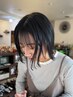 《顔まわりが整うと毎日が楽しくなる*》前髪矯正+カット+トリートメント