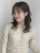 フィルムス 横浜(FILMS+) デジタルパーマ/ミディアムレイヤー/韓国巻き風/顔周りカット