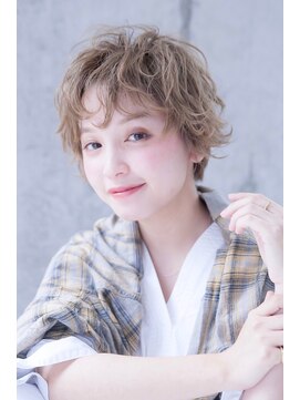 エース (ACE) ACE LA ホワイトベージュ×透明感バング