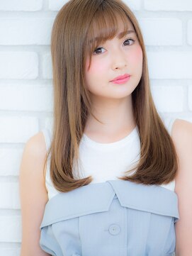 オーブ ヘアー ビーヴ 調布店(AUBE HAIR beve) シンプルな甘さモテストレート