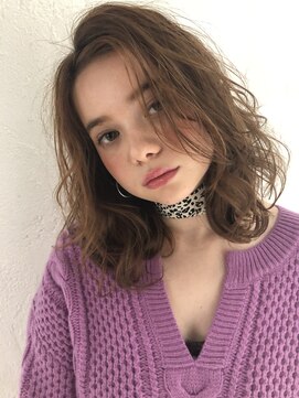 ロンド ルージュ 銀座店(Lond rouge) 【Lond rouge 佐藤詩穂】ほつれウェーブミディ