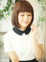 エマージュ 川崎(Emerge)&nbsp;眉上バングでキュンと感を演出！ ピュアショートボブ