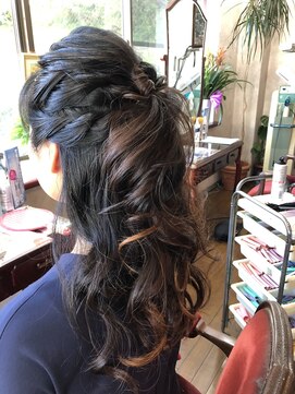 サクライ美容室 パーティヘア