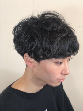 バランス Balance マッシュヘア×柔らかニュアンスパーマ