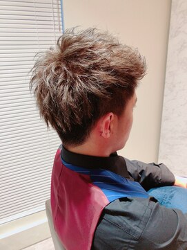 ヘアーアンドスパ フェザー(hair&spa feather) フォーマルショートメンズスタイル