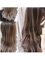 ディーリンク 南橋本店(HAIR MAKE DLINK) 外国人風デザインカラー