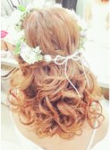 ナチュラルガーリー ~wedding hairstyle~