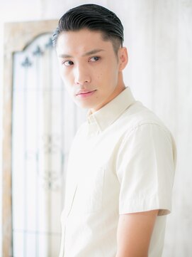 グルーミングサロン バーバー キャッスル 北浦和西口(Grooming salon Barber Castle) ビジネスに!七三オールバック×ツーブロックI