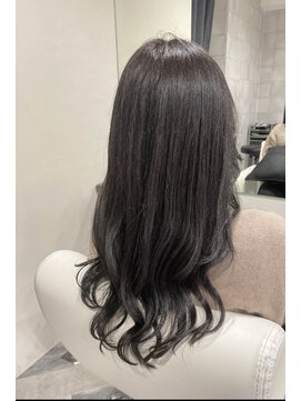 アフロディーテ 銀座(APHRODITE GINZA) 前髪/こなれミディ/ウェーブパーマ/アンブレラカラー/銀座