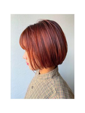 ニィー バイ ディコ(nii by Dico) オレンジミニボブ【藤田稔】