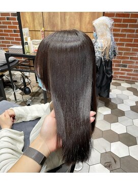 シェノン 梅田(CHAINON) 髪質改善×酸性縮毛矯正×小顔カット×グレージュカラー