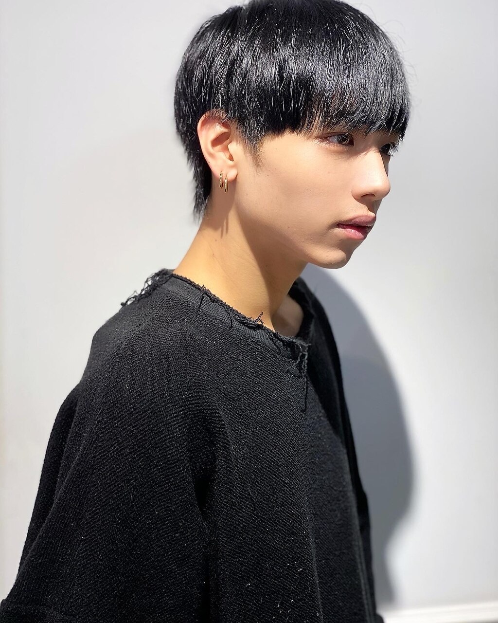 ナチュラルマッシュ 刈り上げ ツーブロック：L175905334｜エイド 渋谷