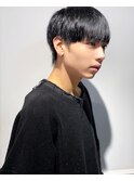 ナチュラルマッシュ　刈り上げ　ツーブロック