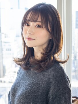 アフロート ギンザ(AFLOAT GINZA) 【白川】20代30代40代シースルーバングダークアッシュ23.2.18