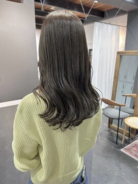 アルコイリスバイドールヘアー(ARCOIRIS by Dollhair) オリーブグレー/くすみブラウン/艶髪/ロングアレンジ/髪質改善