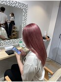 ペールピンク/宇都宮/ハイトーン/酸性ストレート/