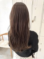 ヘアデザイン ソラ(Sola)&nbsp;アッシュbrown / ナチュラルくすみブラウン×無造作ウェーブ