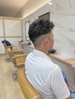 ラポールヘアー(rapport hair)&nbsp;刈り上げ×パーマ＊